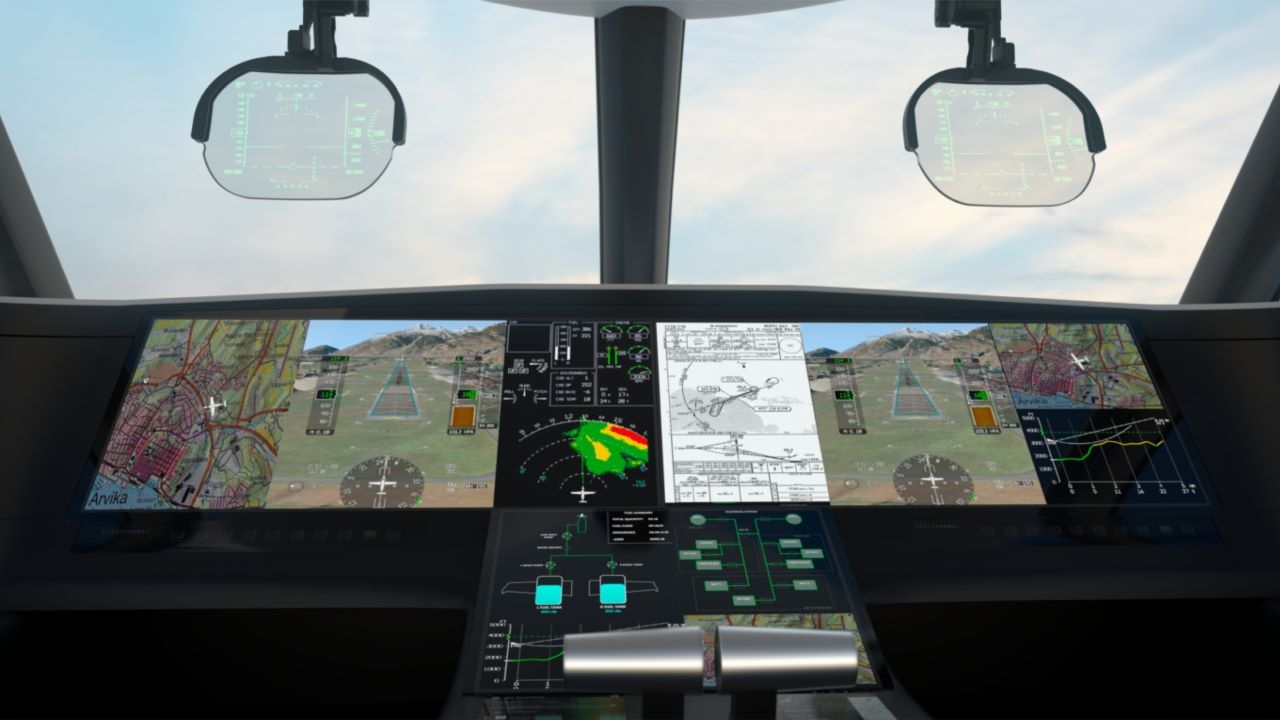 항공 전자 관리 시스템(사진: Saab)
