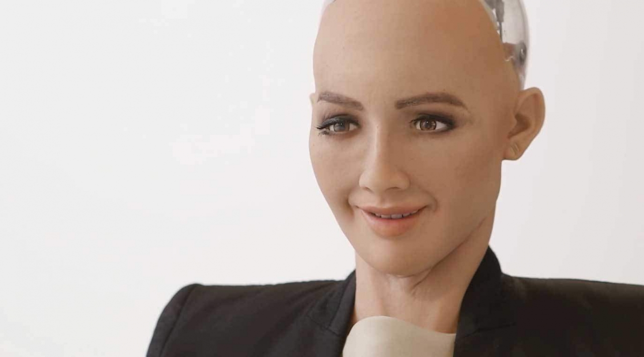 AI(인공지능) 로봇 '소피아'(사진:핸슨 로보틱스)
