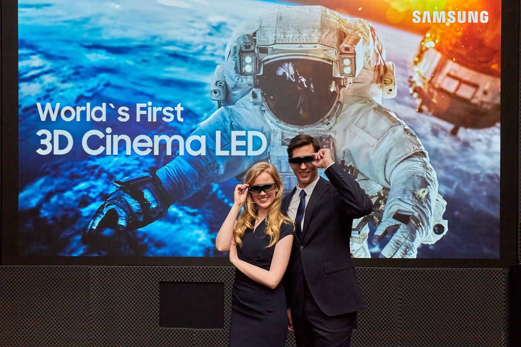 세계 최초 극장 전용 ‘3D 시네마 LED’
