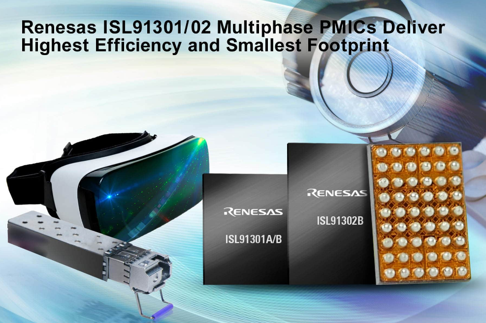 프로그래머블 전력 관리 IC(PMIC) 3가지 제품(ISL91302B, ISL91301A, ISL91301B)를 출시