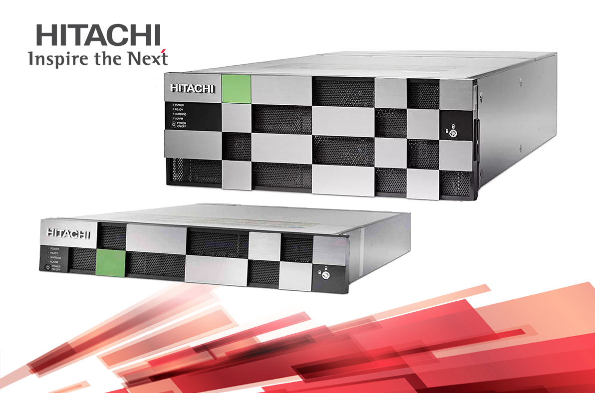 사진은 상)Hitachi Virtual Storage Platform F900, 하) Hitachi Virtual Storage Platform G130(사진:히타치, 편집:본지)