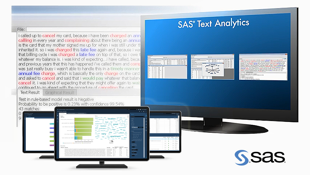 SAS Visual Text Analytics 이미지