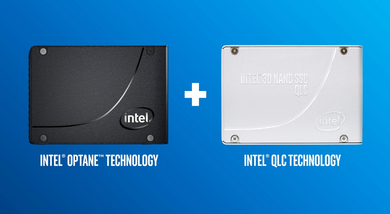 인텔은 Intel Optane 및 Intel QLC 3D NAND 기술을 결합하여 메모리 및 스토리지 시장을 재검토하고 새로운 컴퓨팅 시대를 열었다(사진:인텔)