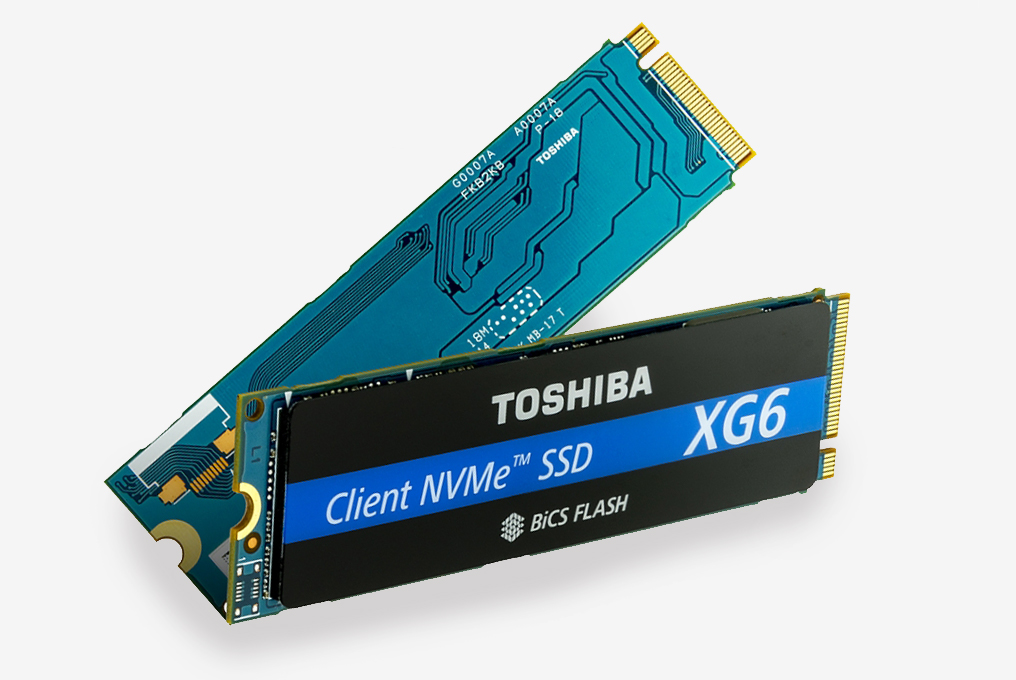 업계 최초 96레이어 3D 플래시 메모리 SSD(사진:도시바)