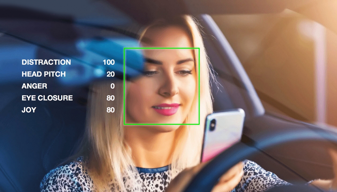 어펙티바(Affectiva)의 자동차 감성지능 플랫폼인 '어펙티바 자동차 AI(Affectiva Automotive AI)'는 운전자와 승객의 얼굴과 목소리에서 오는 복잡한 감정 상태를 이해하고 기쁨, 분노 및 놀람과 같은 표정과 감정뿐만 아니라 분노의 정도, 웃음의 표현과 하품, 눈가림 및 눈 깜박임 속도, 신체적 산만(제스처)도 감지한다