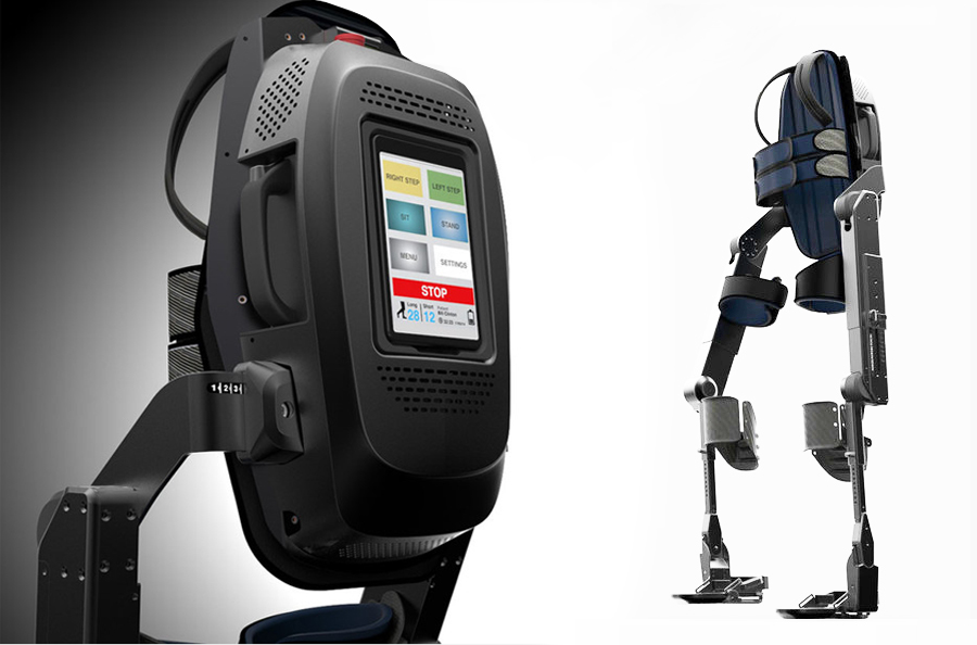 외골격 로봇인 '아르케(ARKE)'는 AI플랫폼 탑재로 사용자들은 슈트 로봇을 착용한 채 말하면 로봇이 음성을 인식하고 동작을 실현한다(사진:바이오닉 레버러터리, 편집:본지)