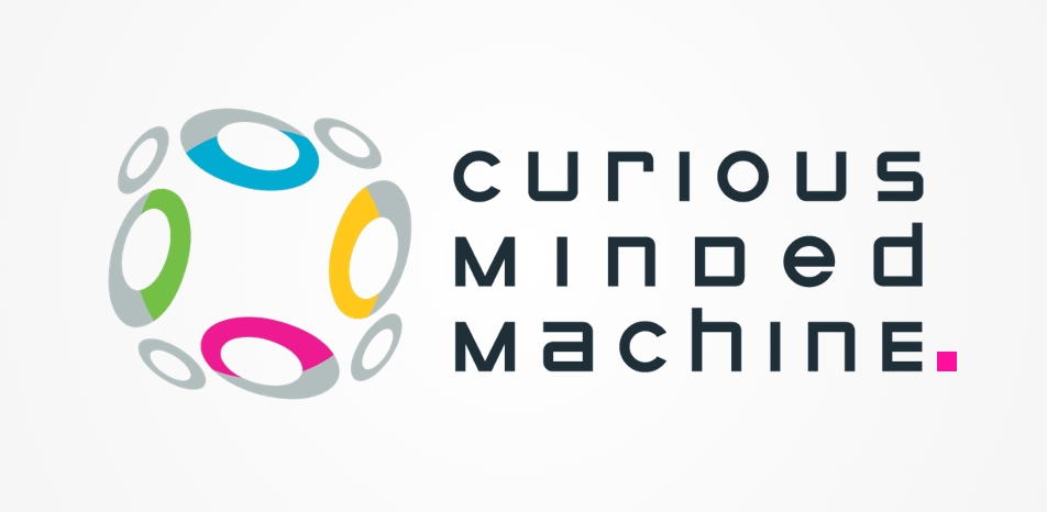 '호기심을 가진 기계(CMM, Curious Minded Machine)' 라고 칭하는 이 프로젝트의 로고(사진:홈페이지 캡처)