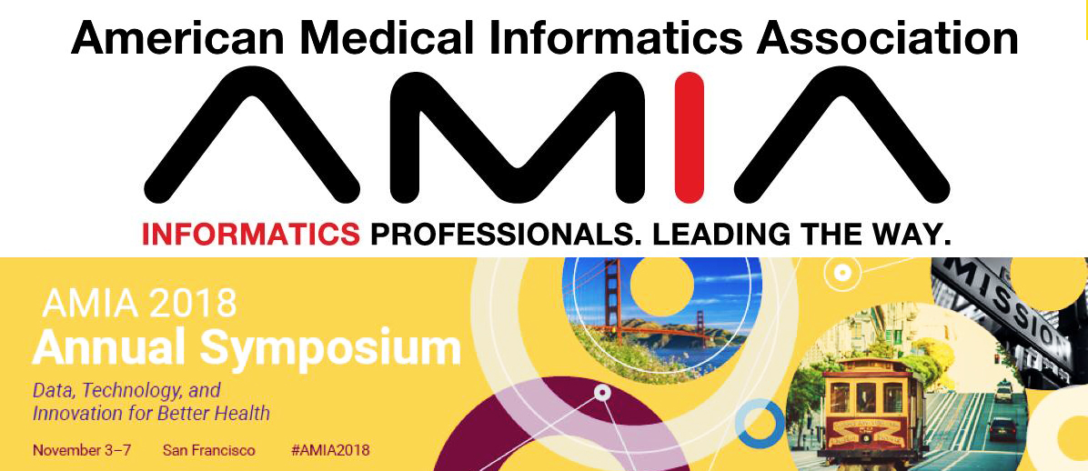 '더 나은 건강을 위한 데이터, 기술 및 혁신'이란 주제로 개최된 3일부터 7일(현지시각)까지 샌프란시스코에서 개최된 미국의학정보학회(American Medical Information Informatics Association)의 연례 심포지엄 행사이미지