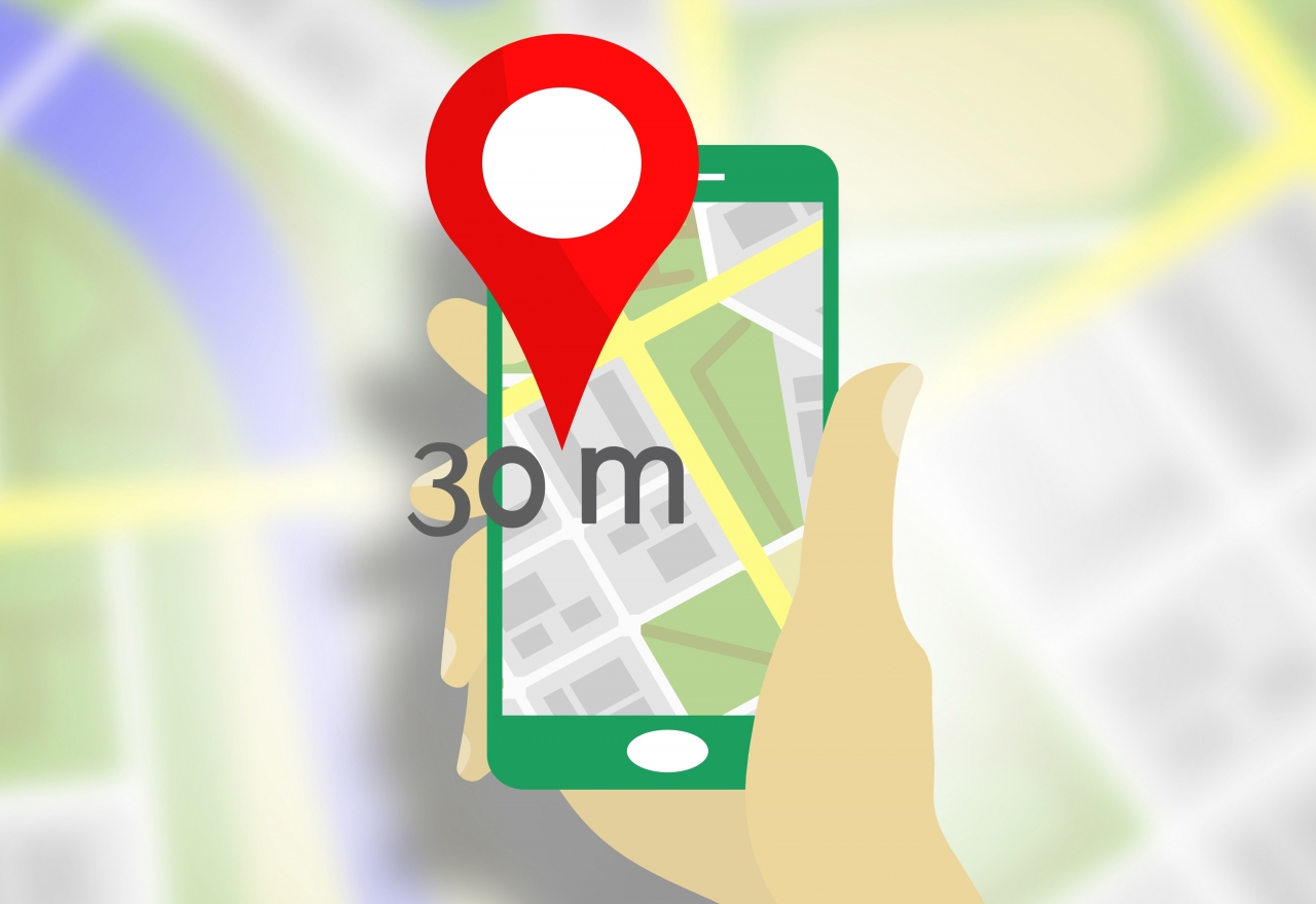 KAIST 공승현 교수팀, 30미터 정확도의 스마트폰 위치측정 기술 개발(사진:Pixabay)