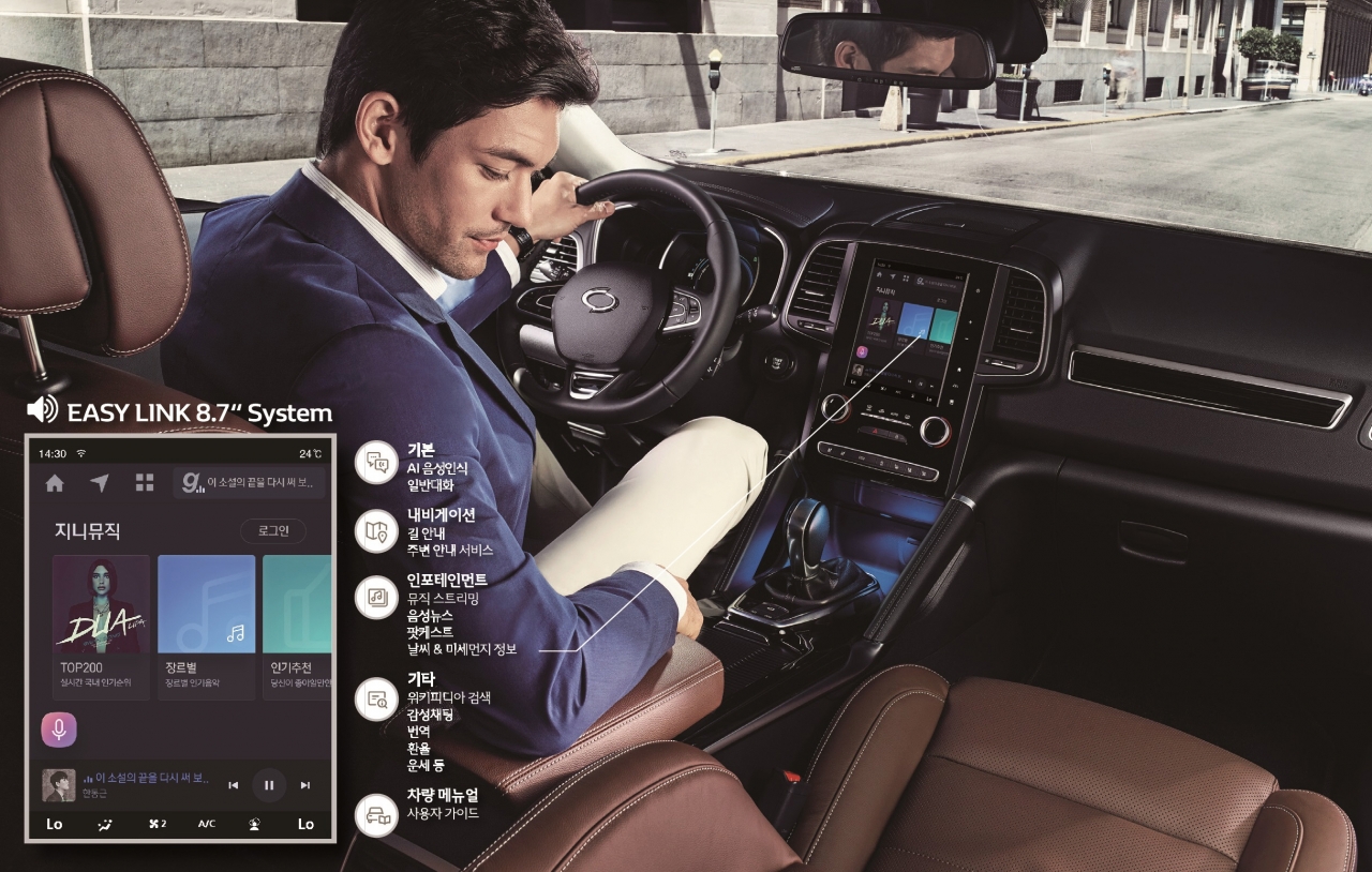 차량용 인포테인먼트(IVI, In-Vehicle Infotainment) 시스템 ‘이지링크(EASY LINK)를 출시