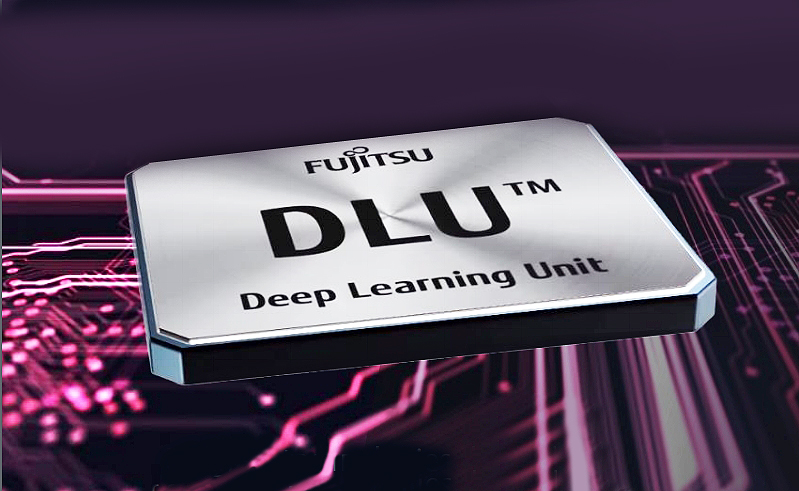 후지쯔의 AI에 특화된 칩 ‘딥러닝 유닛(DLU)’(사진:본지DB)