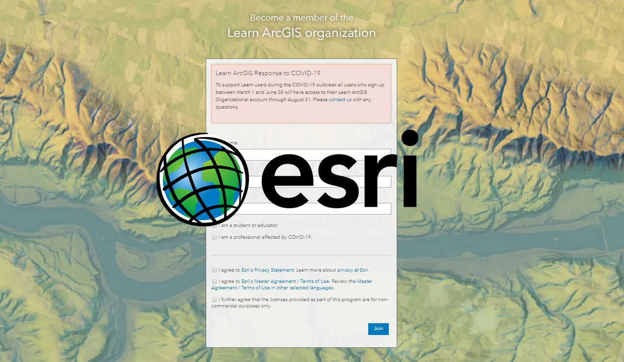 (learn.arcgis.com/en/become-a-member/)