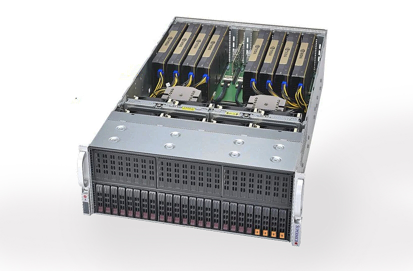 AS -4124GS-TNR 4U 8 GPU (PCI-E)