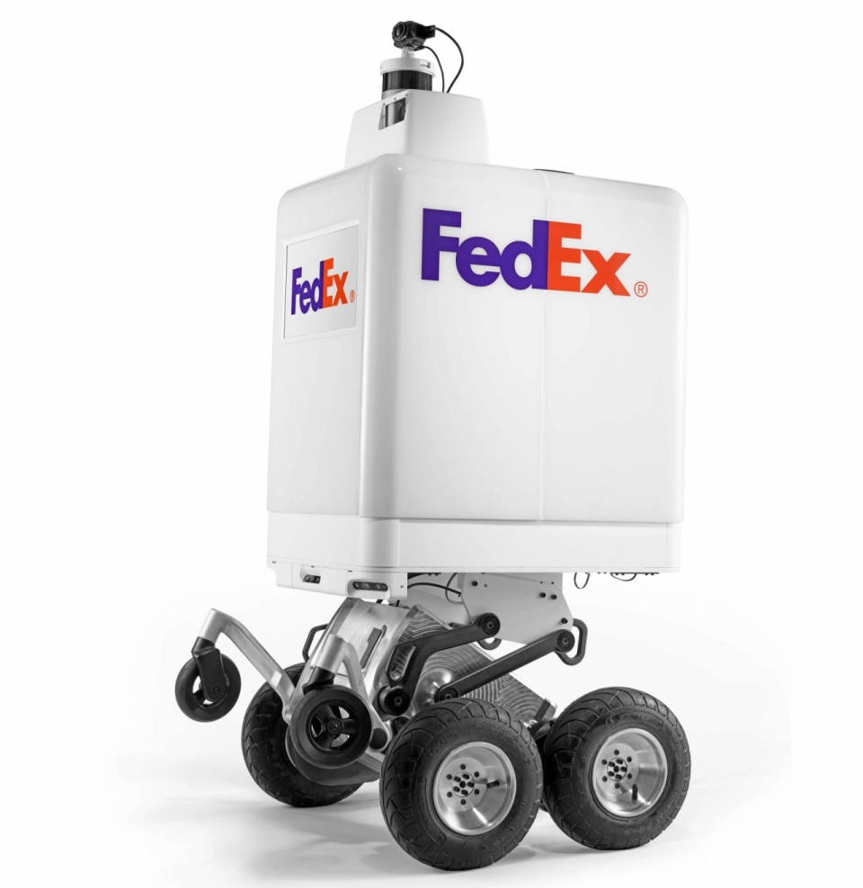 페덱스(FedEx)의 자율 주행 배송 모바일 로봇 '세임데이 봇(SameDay Bot)’(사진:본지DB)