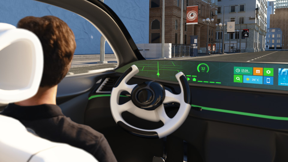 EB GUIDE arware는 운전 경험을 향상시키는 증 현실 솔루션을 생성할 수 있는 소프트웨어 프레임 워크이다