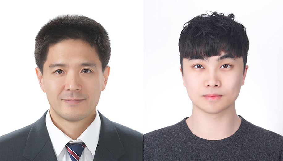 (왼쪽부터) 강유 교수, 장준기 박사과정