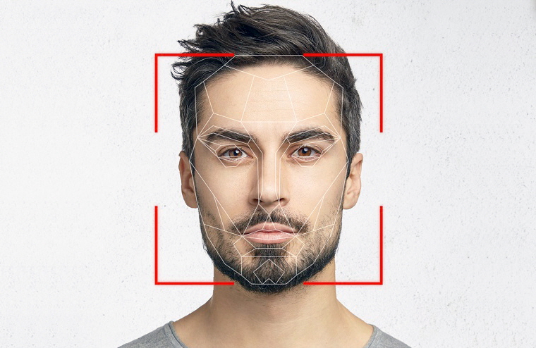 얼굴 인식을 위해 필요한 시각적 요소의 형상화 이미지