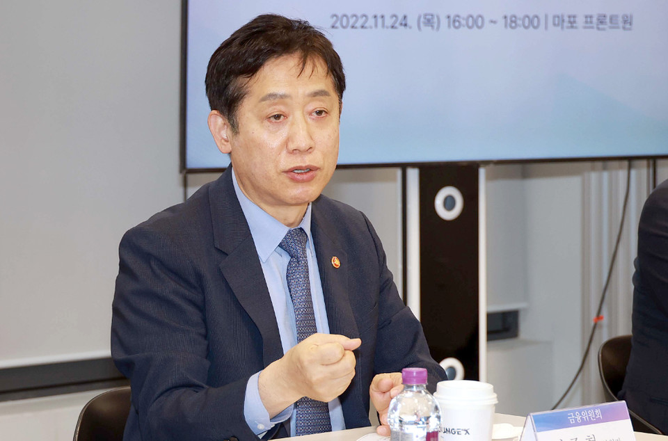 김주현 금융위원장이 간담회를 통해 창업·벤처생태계 구축의 중요성을 강조하며 지원 정책을 밝혔다.