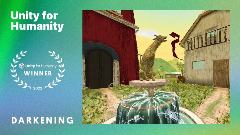 VR film 'Darkning' selected for '2022 Unity for Humanity Grant'