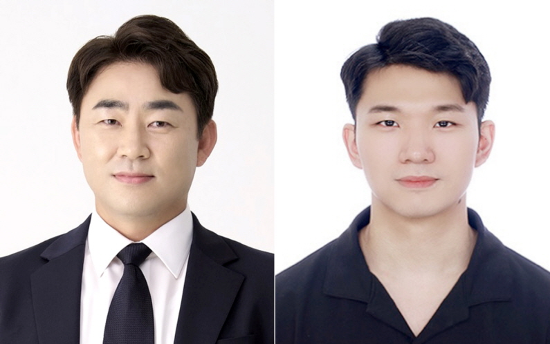 (왼쪽부터) 센서뷰 김병남 대표, 연세대 박상현 연구원