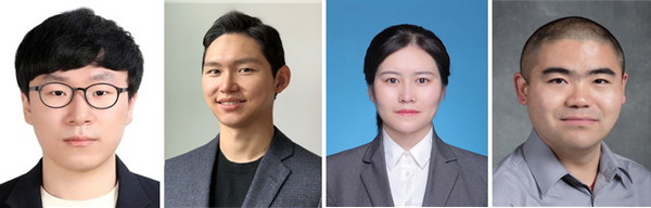 왼쪽부터 서강대 목동현 연구원, 백서인 교수. 상하이교통대 Hong Li 박사, Kun Jiang 교수.