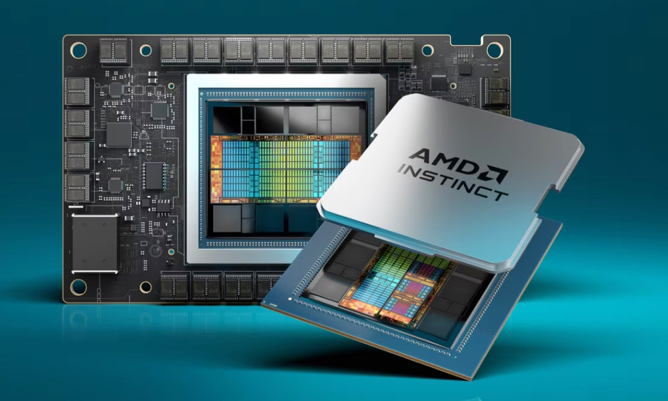 AMD 인스팅트 MI300X 가속기(사진:AMD)