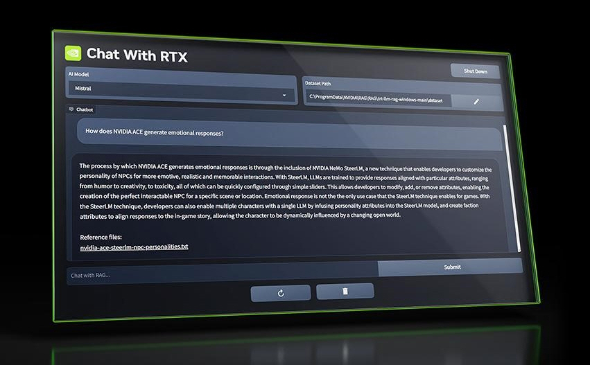 챗 위드 RTX(Chat With RXT)를 윈도우(Windows) PC에서 제공