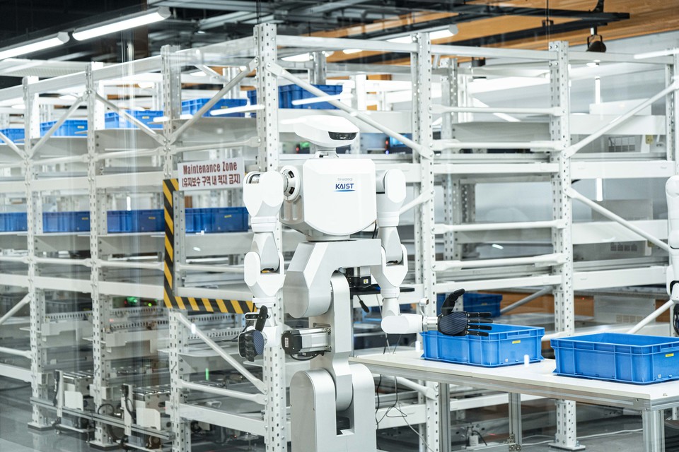 카이로스 무인공장 현장 모습