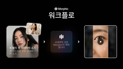 모픽, 제품 이미지·영상만으로 뷰티 콘텐츠 완성하는 ‘K-뷰티 워크플로’ 10종 출시