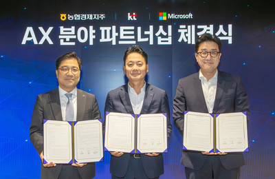 KT·농협경제지주·한국마이크로소프트,“유통 AX 협력으로 농산물 거래 활성화 나선다”