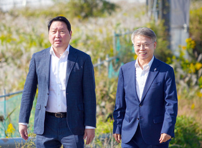 최태원 회장, “광주 반도체공장 최대한 빠른 속도로 건설”...조성 준비상황 점검