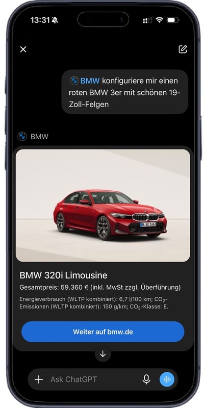 BMW, 자동차 판매 방식 바꾼다…챗GPT로 차량 구성·상담 서비스 제공