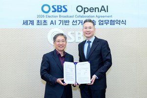 SBS, 오픈AI와 사상 최초 ‘실시간 AI 선거방송’... 6·3 개표방송 ‘2026 국민의 선택’ 통해 전격 공개